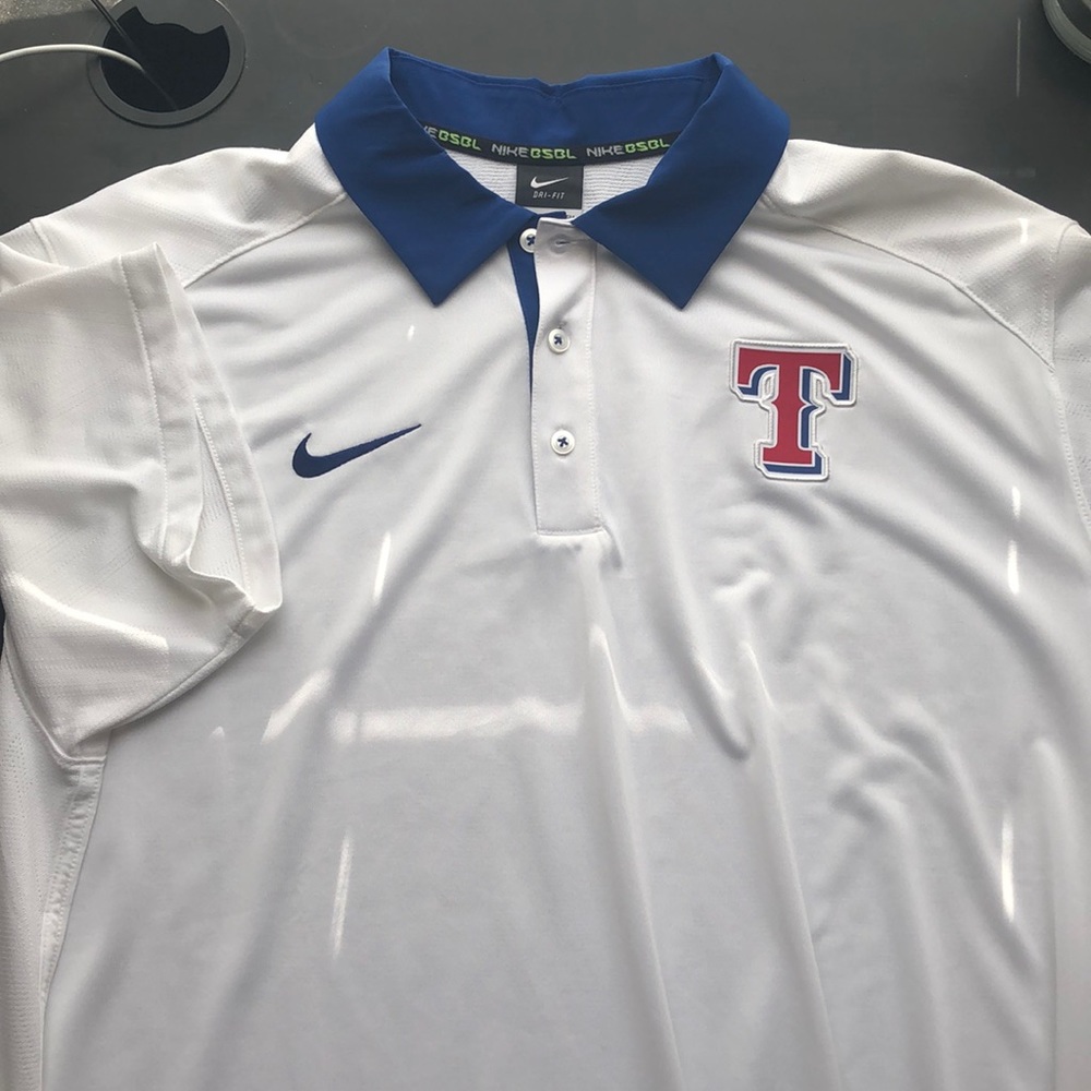 Nike Texas rangers polo